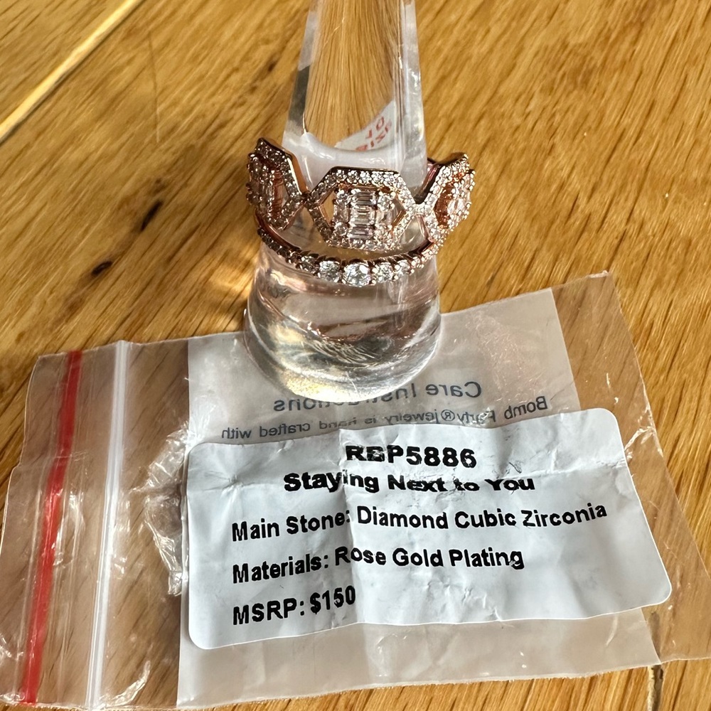 Bomb Party April Birthday Collection Ring - Staying Next to You